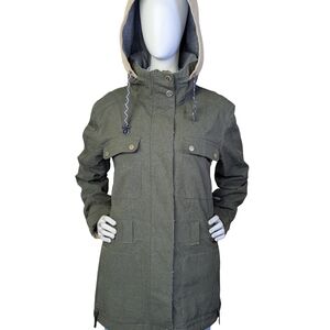 Ride Cappel 10K Snowboard Jacket , Pit Zips Snowskirt Hood, Women's M